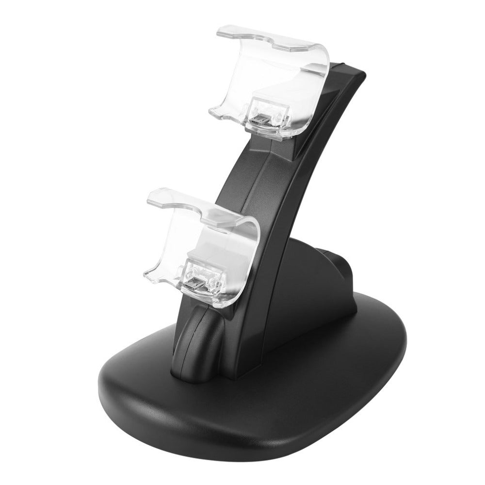 For Playstation PS4 Dual Controller Charger Dock Stand Gamepad Charging Station with LED Indicators For Playstation PS4 Dual Controller Charger Dock Stand Gamepad Charging Station with LED Indicators